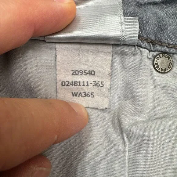 Paige Skyline Skinny Denim Jeans Womens 26 Blue Dark Wash Mid Rise Casual 28x28 - Picture 10 of 15